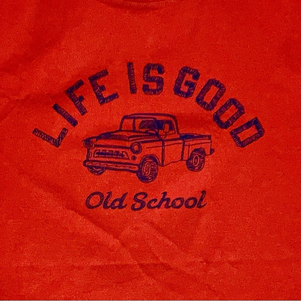 Life Is Good *Old School* Pickup Truck 🛻 T Shirt